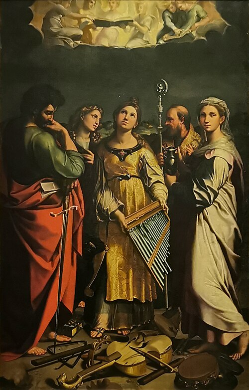 Saint Cecilia, 1580, Denis Calvaert