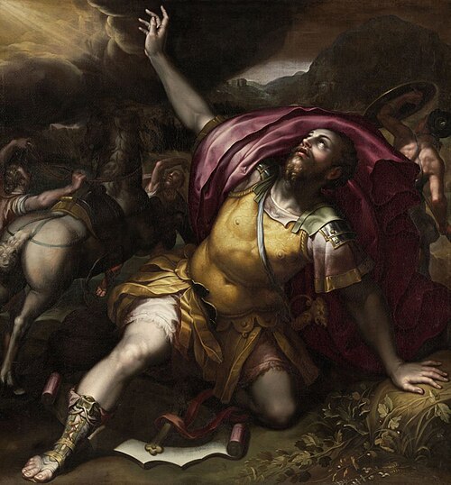 The Conversion of Paul, 1570, Denis Calvaert