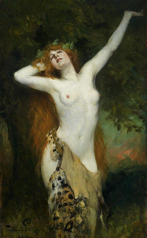 Bacchantin, , Ferdinand Leeke