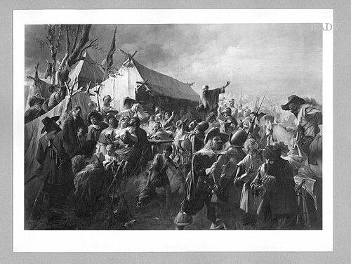 Wallenstein : speech of the monk, 1887, Ferdinand Leeke
