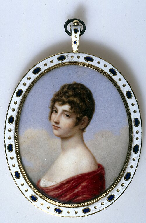 Portrait d'une jeune femme, 1810, Ferdinando Quaglia