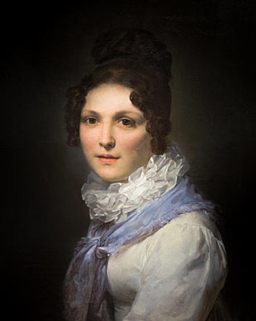 Portrait de Marie-Amélie Cogniet, 1817, Léon Cogniet