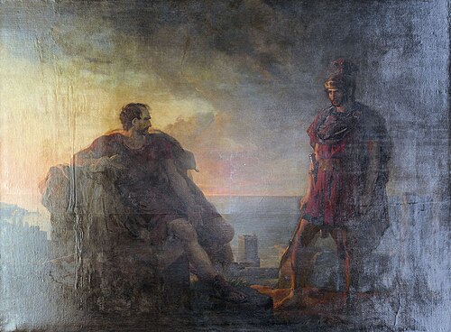 Marius sur les ruines de Carthage, 1822, Léon Cogniet
