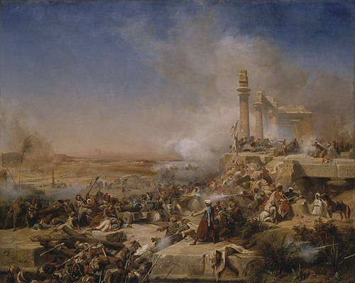 La Bataille d'Héliopolis, 1837, Léon Cogniet