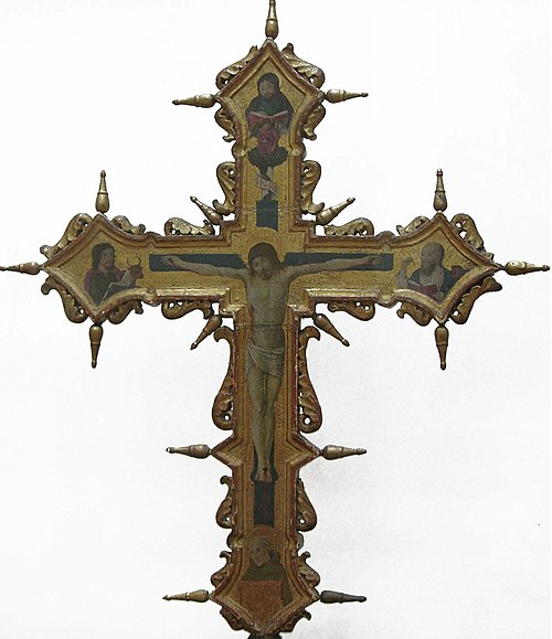 Processional Crucifix, 1480, Pietro di Francesco degli Orioli