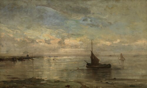 Seascape, , Louis Artan de Saint-Martin