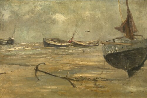 After the Catching of Fish, , Louis Artan de Saint-Martin