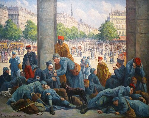 La Gare de l'Est, 1917, Maximilien Luce