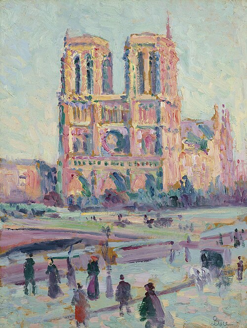 Notre-Dame de Paris, 1910, Maximilien Luce