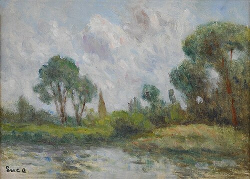 The Surroundings Of Saint-Ay, , Maximilien Luce