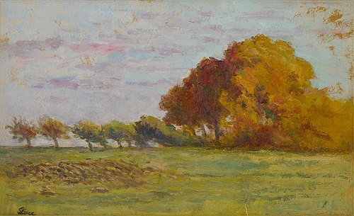 The Plain Around Rolleboise, , Maximilien Luce