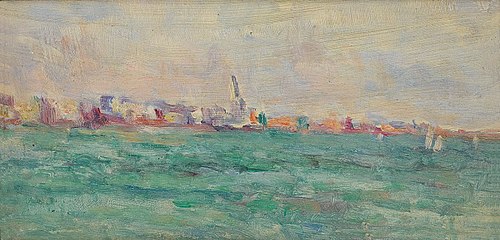 View of Parame, , Maximilien Luce