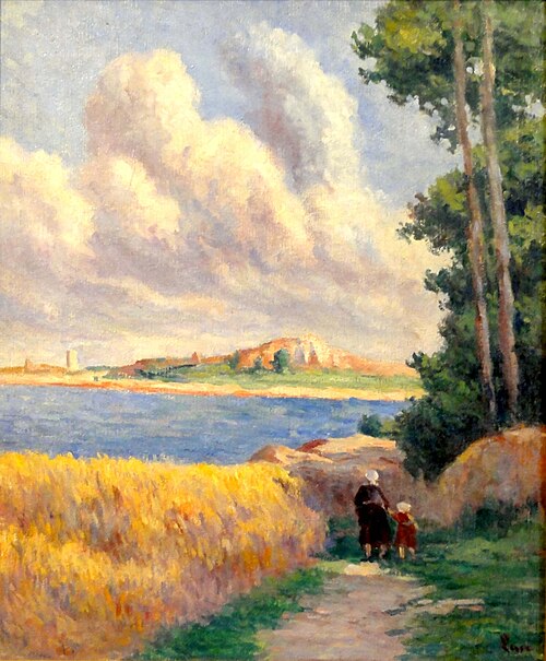 Kermouster, le chemin, , Maximilien Luce