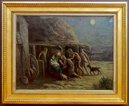 Rolleboise, la Nativité, 1920, Maximilien Luce