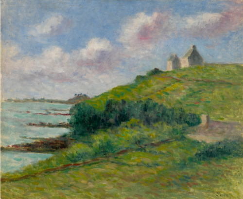 Paramé, la maison sur les dunes, , Maximilien Luce