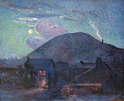 Terril de charbonnage, 1896, Maximilien Luce