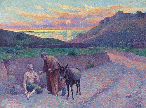 Le bon samaritain, 1896, Maximilien Luce