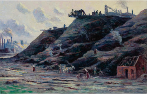 Les Terrils, Charleroi, 1896, Maximilien Luce