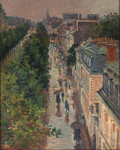Scène de Rue à Paris, 1896, Maximilien Luce