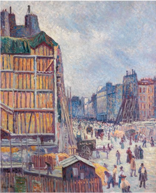 La rue Réaumur, 1896, Maximilien Luce