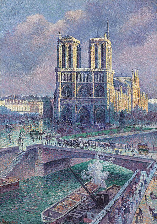 Notre-Dame de Paris, 1900, Maximilien Luce