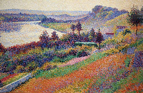 La Seine à Herblay, 1890, Maximilien Luce