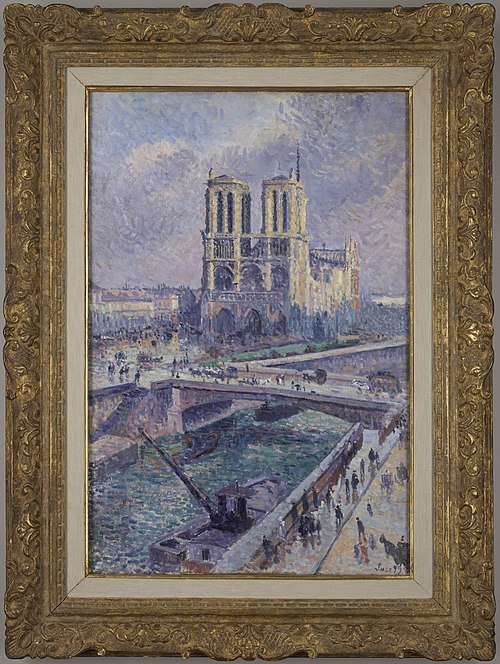 Notre Dame, 1899, Maximilien Luce
