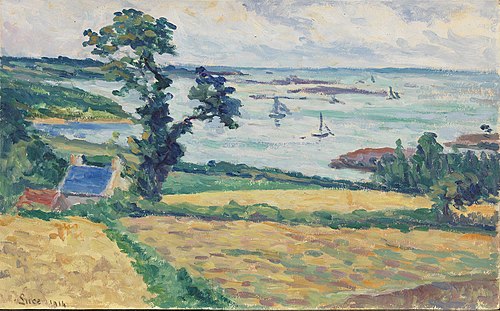 Painting, 1914, Maximilien Luce