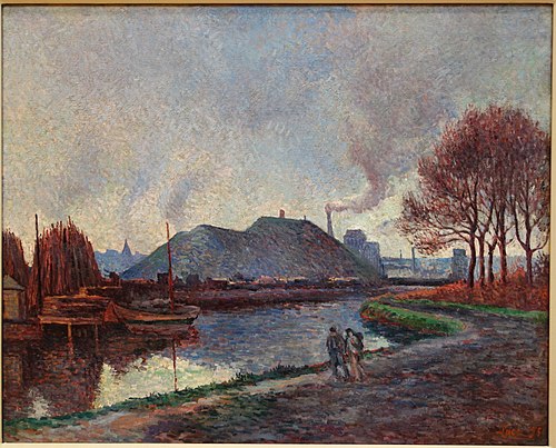 La Sambre à Charleroi, 1896, Maximilien Luce