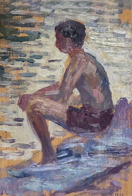 Baigneur, 1905, Maximilien Luce