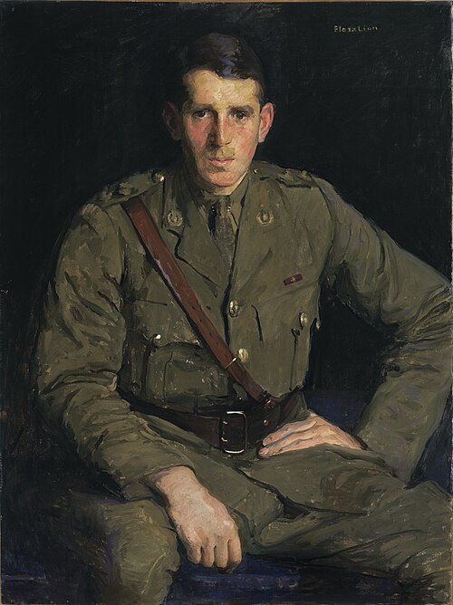 Lieut F. M. W. Harvey, V.C, 1910, Flora Lion
