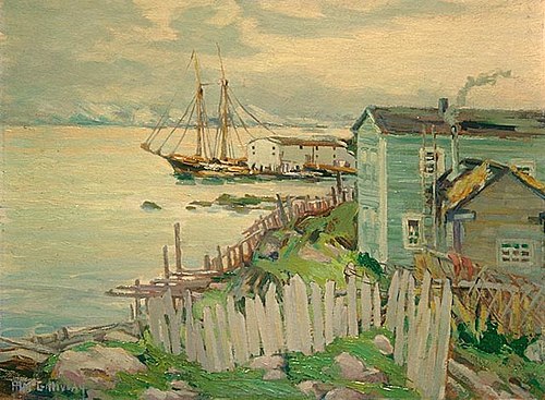 St. Anthony Harbour, Newfoundland,, 1926, Florence Helena McGillivray