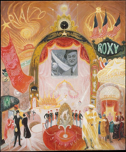The Cathedrals of Broadway, 1929, Florine Stettheimer