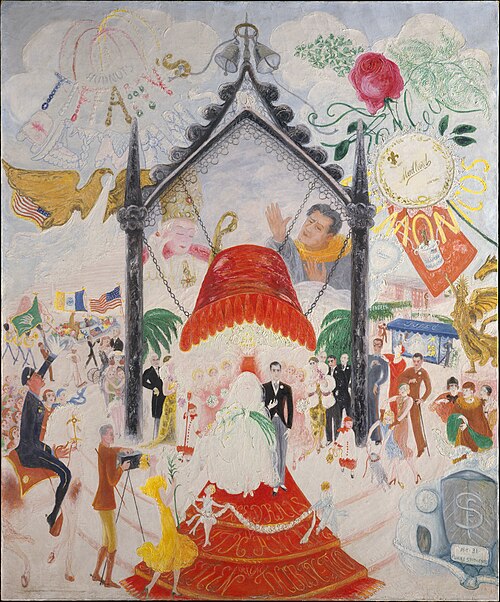 The Cathedrals of Fifth Avenue, 1931, Florine Stettheimer