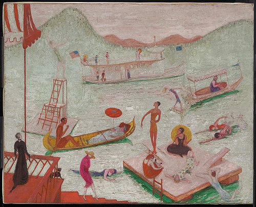 Lake Placid, 1919, Florine Stettheimer