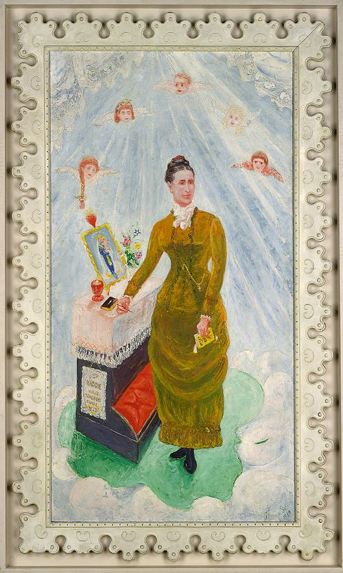 Portrait of Our Nurse, Margaret Burgess, 1929, Florine Stettheimer