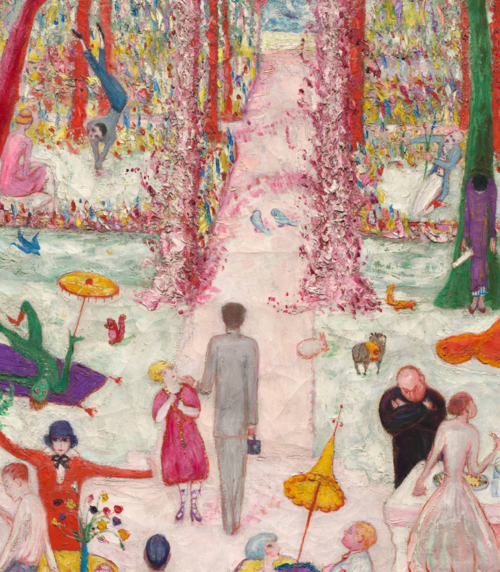 Sunday Afternoon in the Country, 1917, Florine Stettheimer