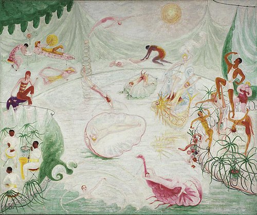 Natatorium Undine, 1927, Florine Stettheimer