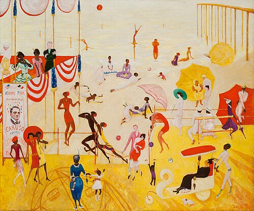 Asbury Park South, 1920, Florine Stettheimer