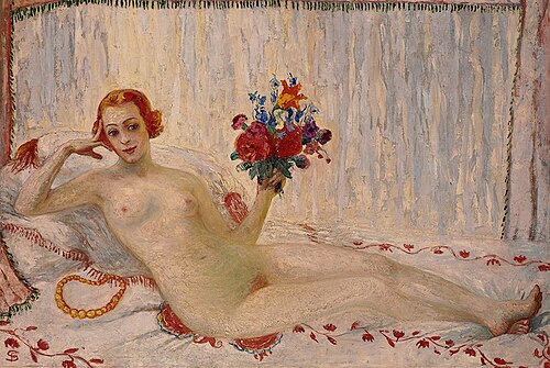 A Model (Nude Self-Portrait), 1915, Florine Stettheimer