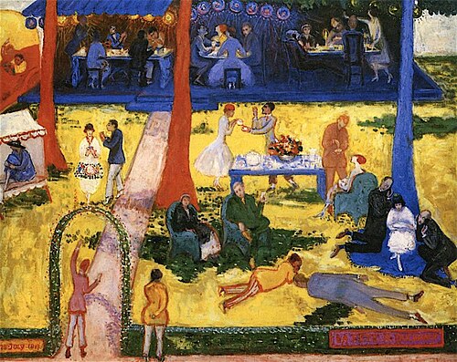 La Fete a Duchamp, 1917, Florine Stettheimer