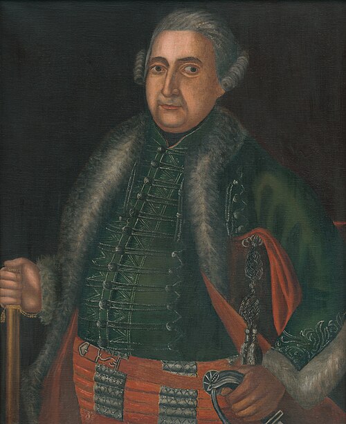 Barón Ján Splényi, 1765, Ján Gottlieb Kramer