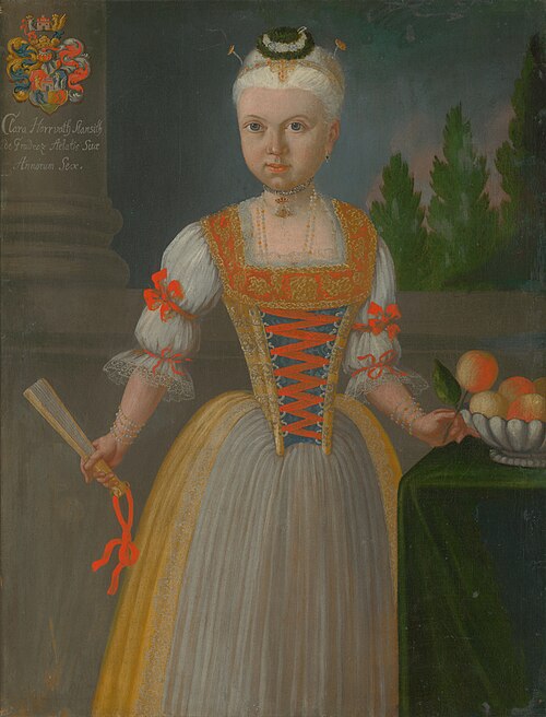 Klára Horvath  Stančič 6 ročná, 1740, Ján Gottlieb Kramer