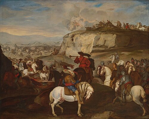 Battle Scene, , Aniello Falcone