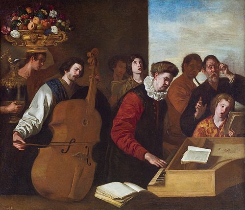 Le Concert, 1640, Aniello Falcone