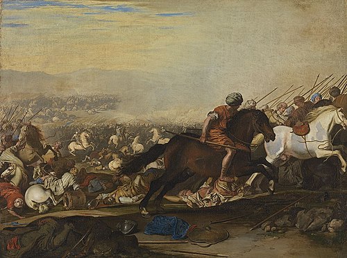 Schlachtenbild, 1631, Aniello Falcone