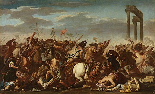 Batalla, 1601, Aniello Falcone
