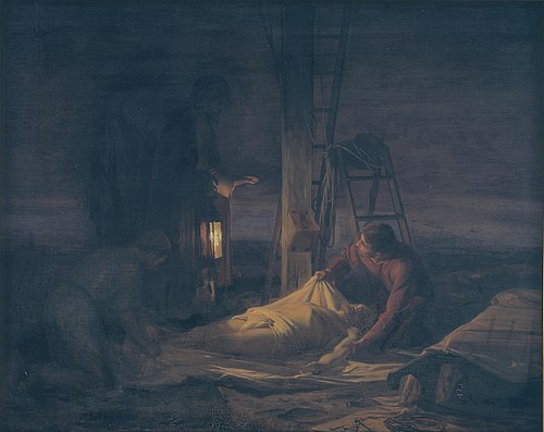Descent from the Cross, 1886, Carl Heinrich Bloch