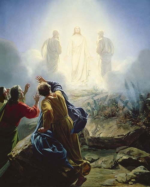 La Transfiguration de Jésus, 1800, Carl Heinrich Bloch