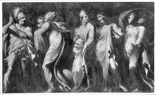Women Captives and Guards, 1615, Giovanni Andrea Donducci